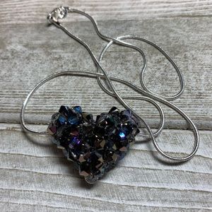 Handmade Swarovski Crystal ❤️ Heart Necklace